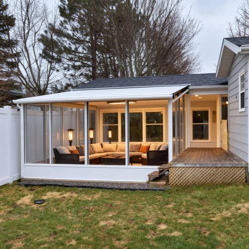 Create a Cozy Indoor Patio for 3 Seasons Create a Cozy Indoor Patio for 3 Seasons