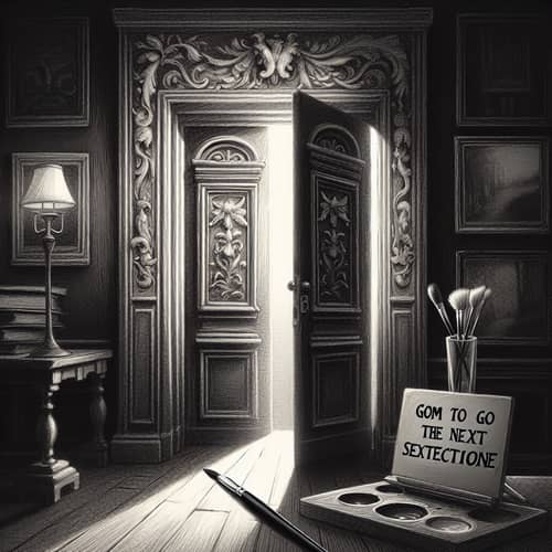 Vintage-Style Digital Painting | Chiaroscuro Lighting Transition