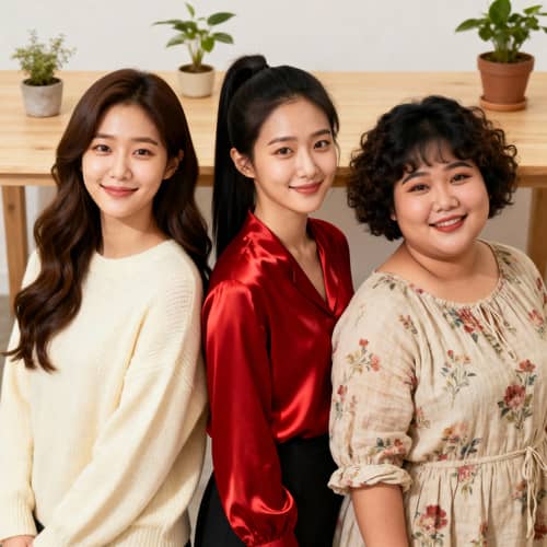 Korean, Chinese & Vietnamese Girls in Their 20s Korean, Chinese & Vietnamese Girls in Their 20s