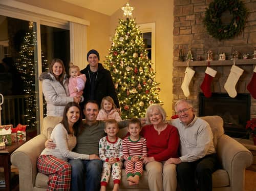 Family Christmas Photo Ideas and Tips