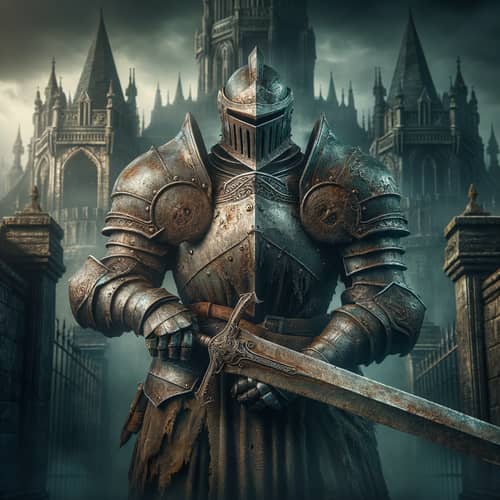 Majestic Knight in Armor - High Fantasy Vibes