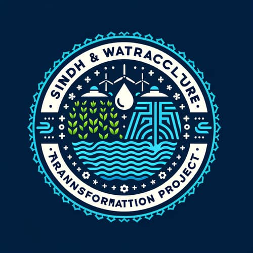 Sindh Water & Agriculture Transformation Project Logo Design