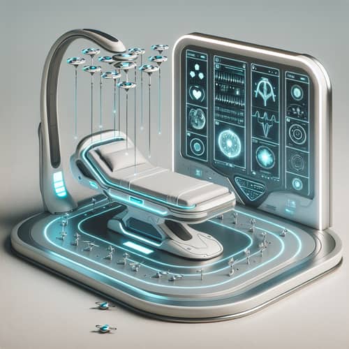 Futuristic Medbed: Advanced Health Technology