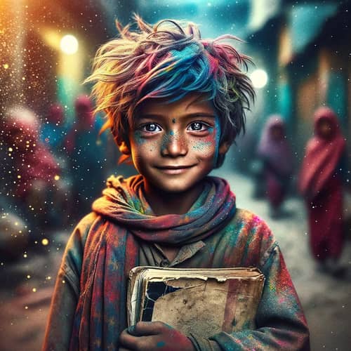 Resilient Spirit of a South Asian Boy | Poverty and Determination Captured