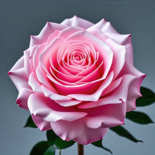 Pink Crystal Rose - Beautiful Detailed Image
