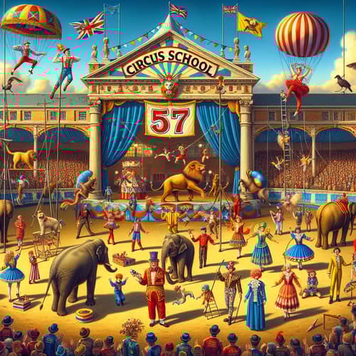 Circus School Showcase: Vibrant Acts & Performances | No.57 Canopy