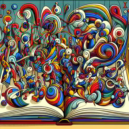 Surreal Book Page Illustrations Defying Reality