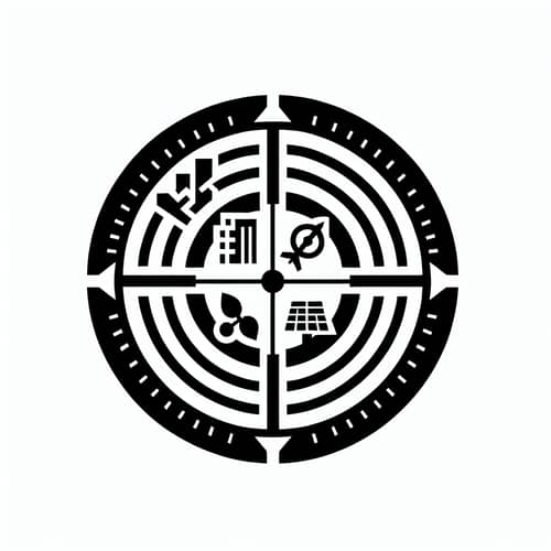Urban Data-Driven Decision Support System Logo Design