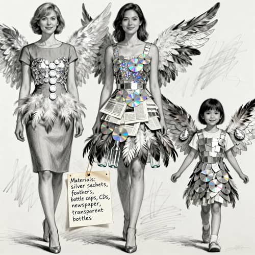 Stunning Trashion Show Dress Designs in Recycled Materials