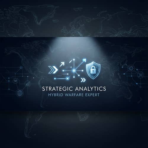 Political Analyst Profile Design | Hybrid Warfare Theme Political Analyst Profile Design | Hybrid Warfare Theme