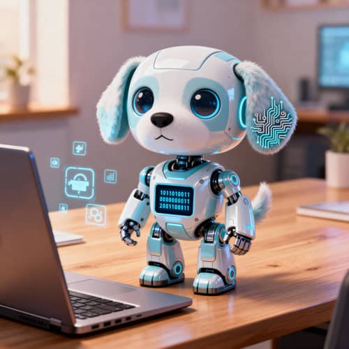 Cute Robotic Puppy: A Tech Marvel