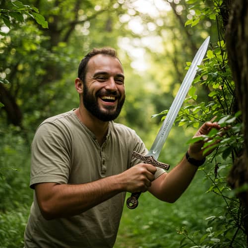 Explore Nature with a Sword: Make Him Happy Explore Nature with a Sword: Make Him Happy