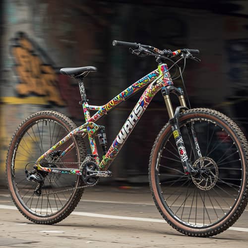 Graffiti Style Mountain Bike WAHS