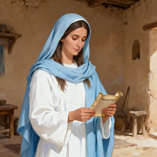 Illustration of Mary, Mother of Jesus Illustration of Mary, Mother of Jesus