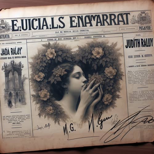 Newspaper Headline: Estic Enamorat de Judith Raluy