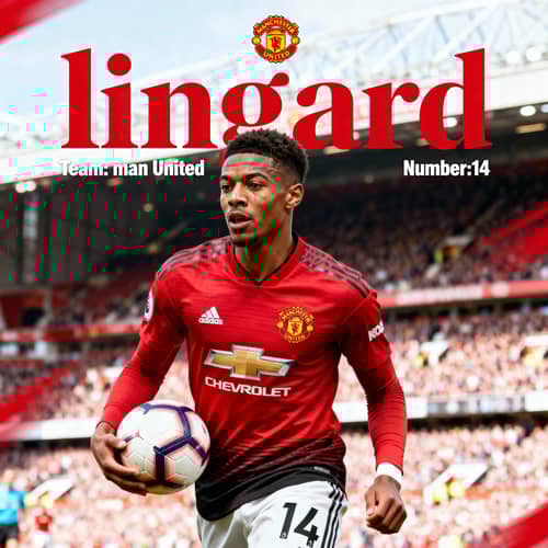 Jesse Lingard: Manchester United #14 Jesse Lingard: Manchester United #14