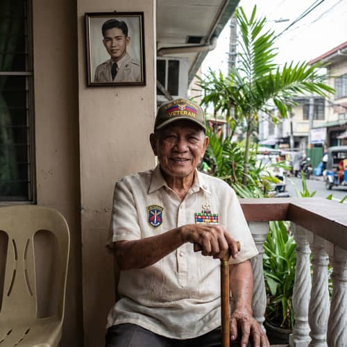 Retired Filipino Service Member Portraits