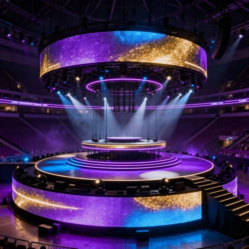 Creative Concert Stage Design for Arenas