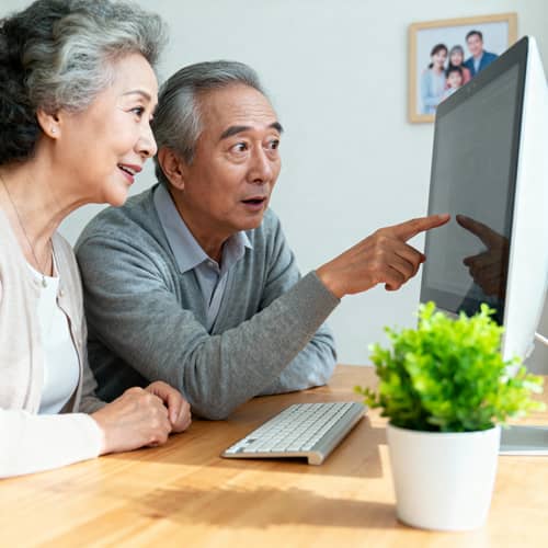 Grandma Teaches Grandpa Video Game Skills Grandma Teaches Grandpa Video Game Skills