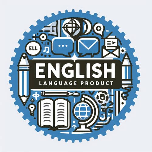 Creative Logo for English Language Learning Product