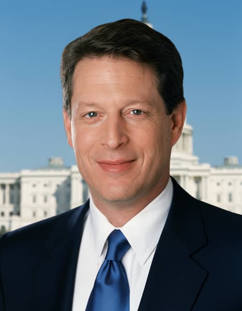 Official Portrait of Al Gore at the Capitol