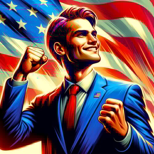Imaginary Future Election Victory | Political-Themed Artwork