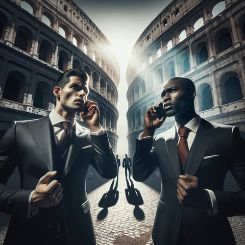 Competitive Salesmen in Bespoke Suits | Colosseum Conversations
