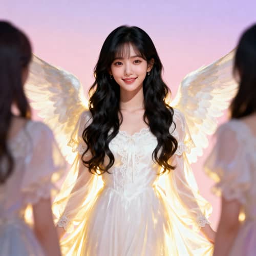 Sarang from Kpop Group HALO: Ethereal Beauty Sarang from Kpop Group HALO: Ethereal Beauty