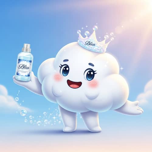 Bliss Detergent Mascot: Your Cleaning Companion