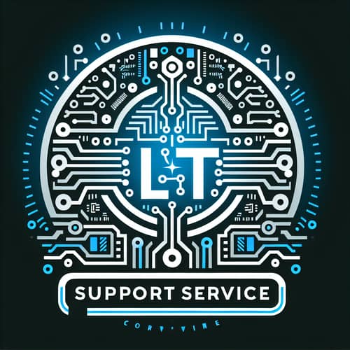 Imaginative IT Support Service Logo Design