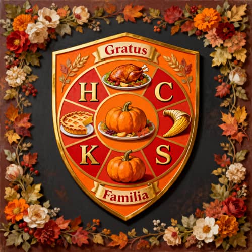 Creative Family Crest for Thanksgiving Creative Family Crest for Thanksgiving