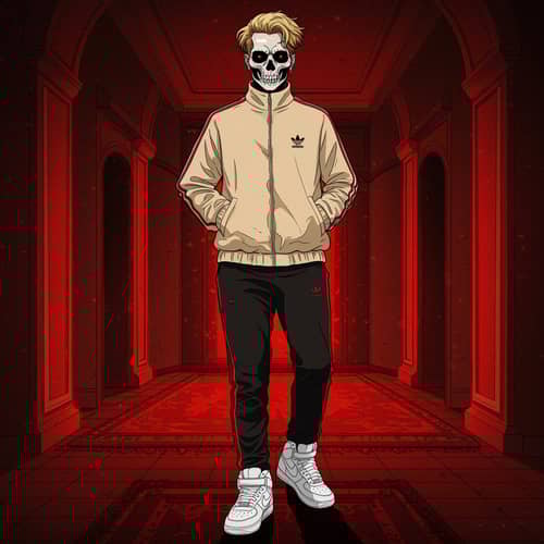 Last Long Cover Art - Skull Style Artwork