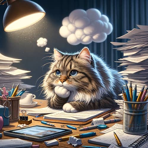 Busy Cat's Turbulence: My Life is a Mess!