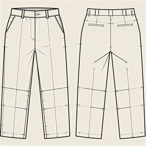 Downloadable Pants Pattern for Beginners