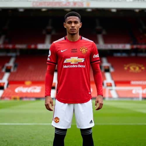 Nike Kit for Man Utd: Red & White Jersey Nike Kit for Man Utd: Red & White Jersey