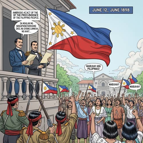 Philippines Declaration of Independence Comic
