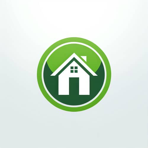 Eco-Friendly House Logo Design
