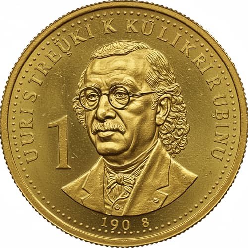 Golden Coin Featuring Erdogan Meme