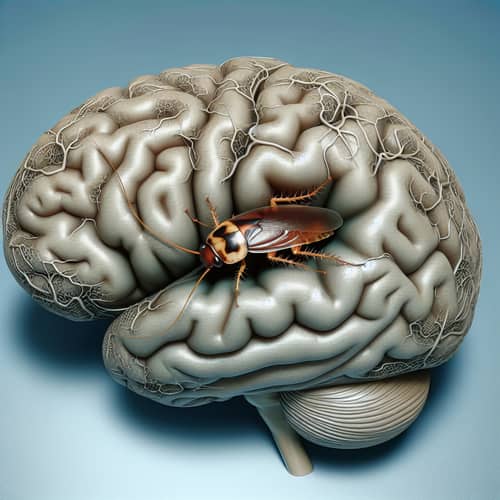 Intricate Neural Brain Networks with Tiny Cockroach