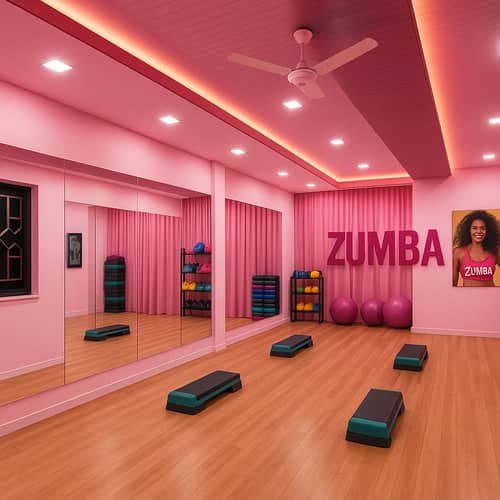 Aesthetic Zumba Class Hall Makeover Aesthetic Zumba Class Hall Makeover