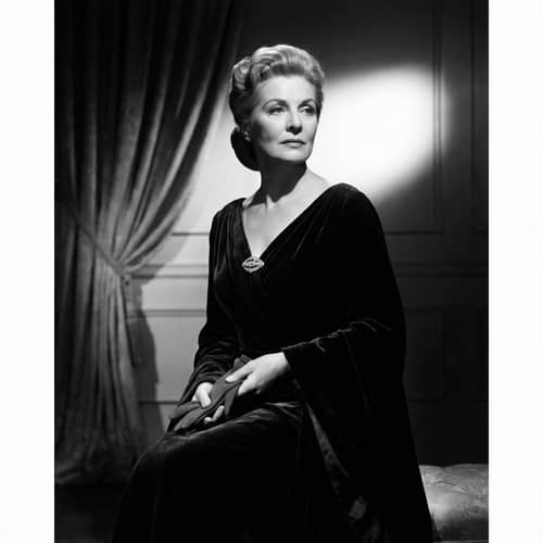 Elegant Glamour Portraits with Dramatic Lighting Elegant Glamour Portraits with Dramatic Lighting