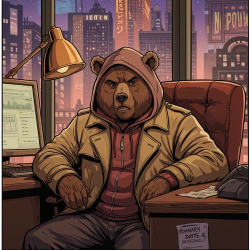 Detective Bear: Urban Comic Adventure