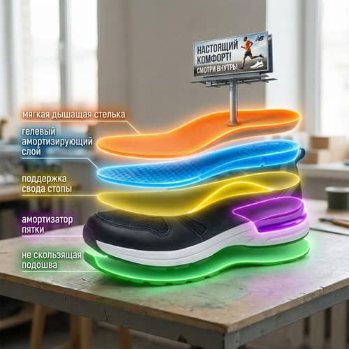 Anatomical Shoe Layer Breakdown Anatomical Shoe Layer Breakdown