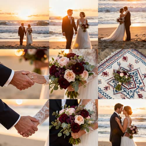 Elegant Seaside Wedding Photography Collection Elegant Seaside Wedding Photography Collection
