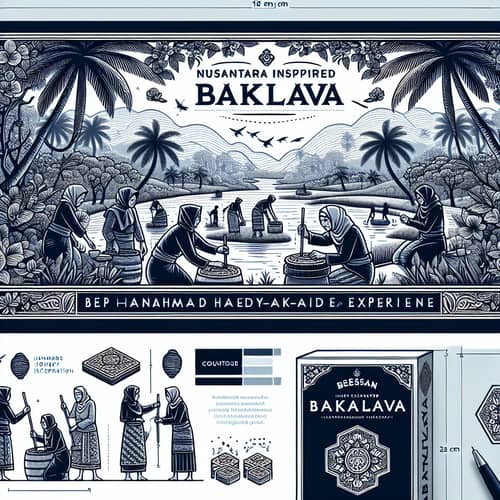 Luxurious Nusantara-Inspired Baklava Packaging & Digital Experience