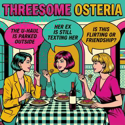Threesome Osteria: Queer Drama Unpacked Threesome Osteria: Queer Drama Unpacked