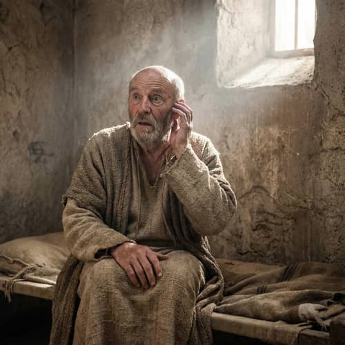 Prophet Jonah Awakened by the Lord's Voice