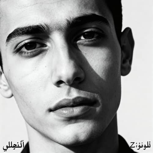 Black and White Shadows with Facial Features Black and White Shadows with Facial Features