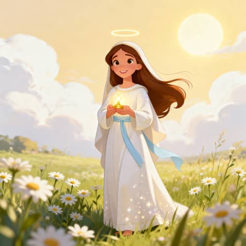 Disney Style Miraculous Virgin Art for Kids Disney Style Miraculous Virgin Art for Kids