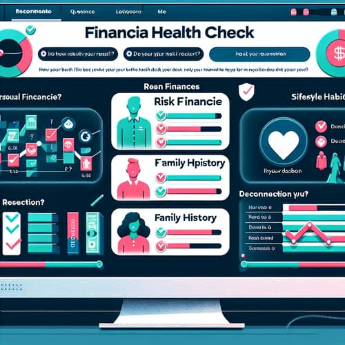 Financial Health Check Quiz & Insurance Recommendation
